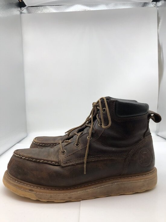 Vintage Red Wing Irish Setter work Boots Size 10 distressed leather
